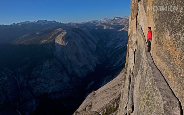 Alex Honnold in Yosemite National Park.