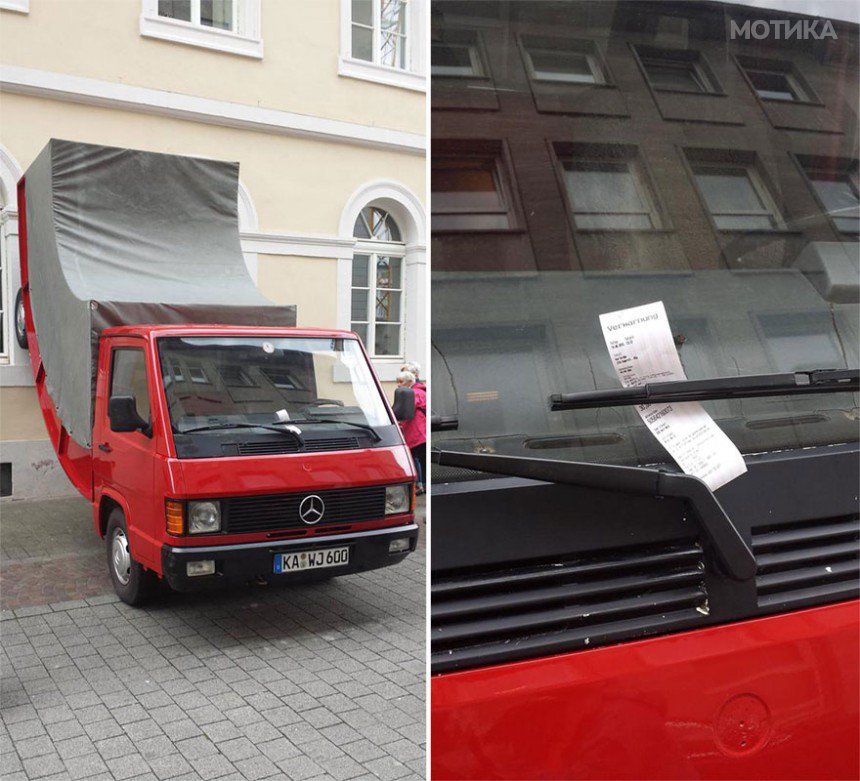 bent-truck-parking-ticket-germany-Erwin-Wurm-62