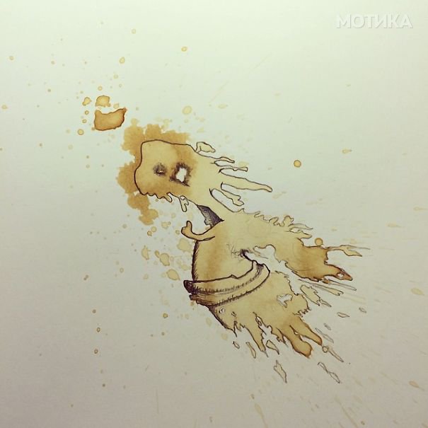 I-draw-coffee-monsters-from-random-coffee-stains.__605